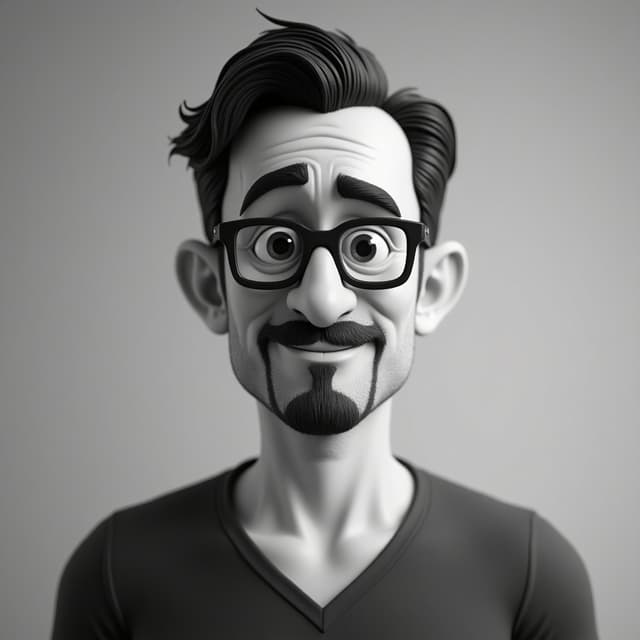 Gérald Barbosa's funny personal headshot