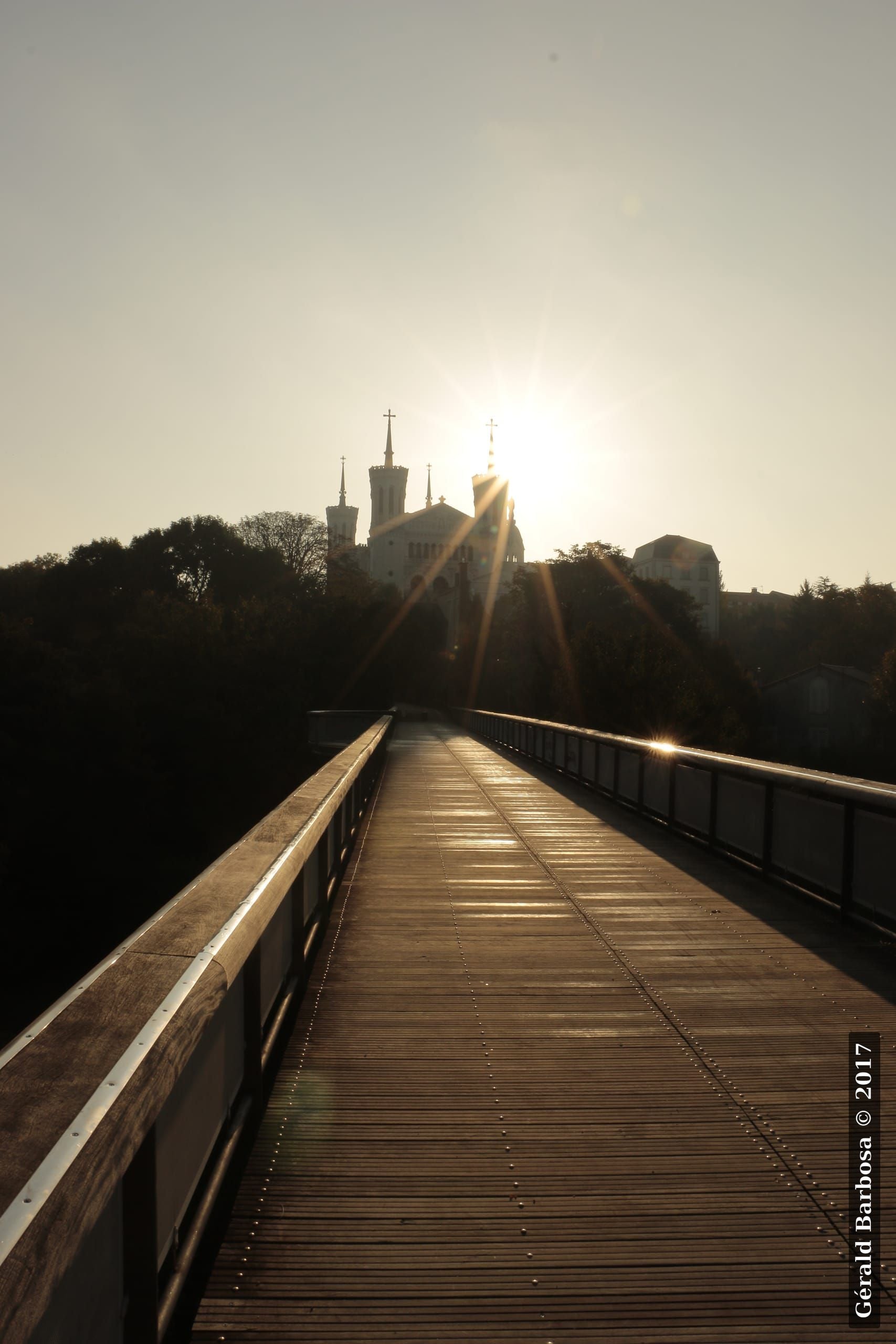 La passerelle des Quatre Vents à Lyon, Lyon (2017) - Gérald Barbosa