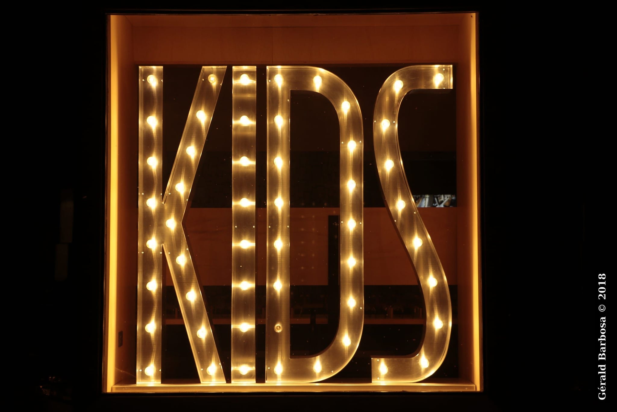 Kids in light, Lyon (2018) - Gérald Barbosa